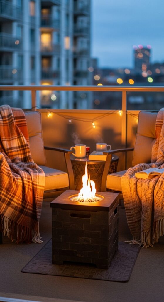 Add a Small Propane Fire Pit