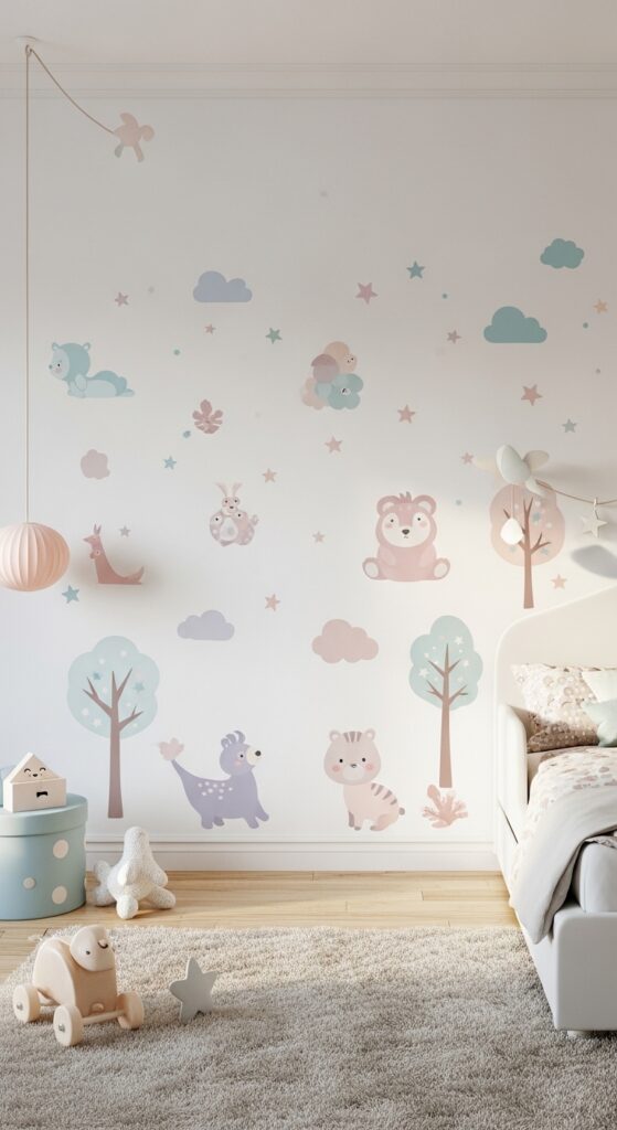 Wall Decals Over Paint for Easy Updates