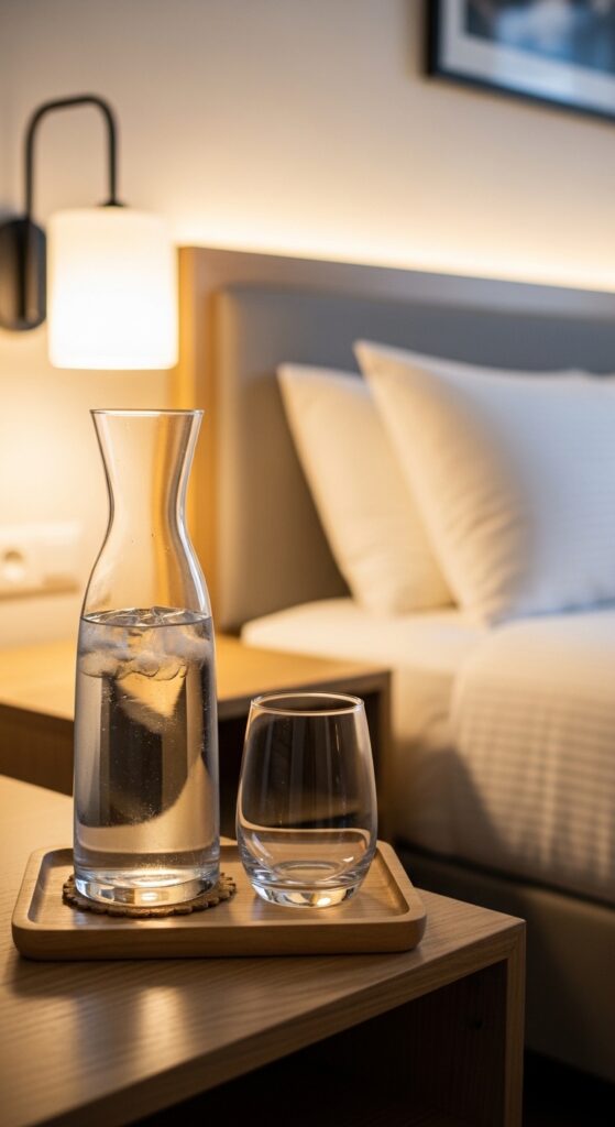  A Carafe and Glass Set