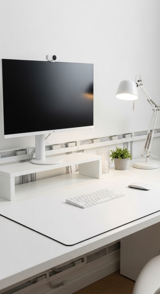 Hide Cables with a Cord Management System