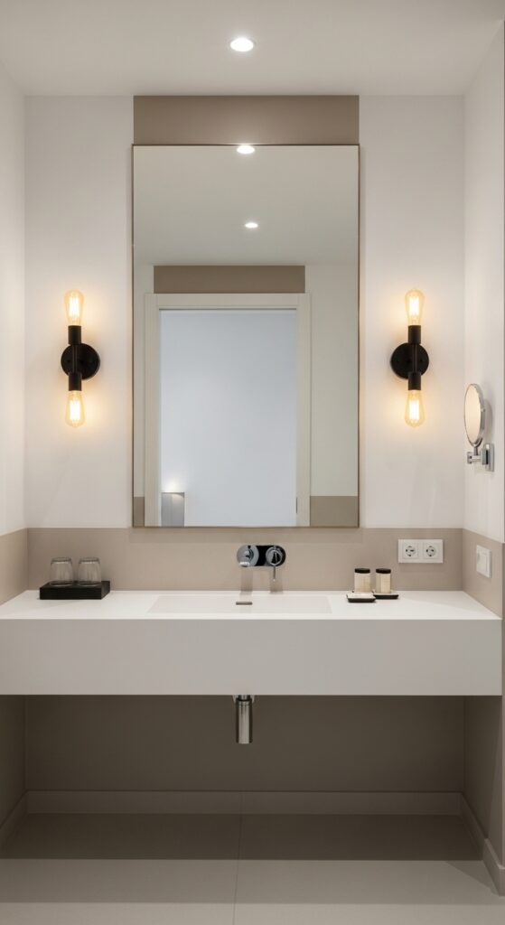 12. Statement Lighting (Sconces, Not Overhead)