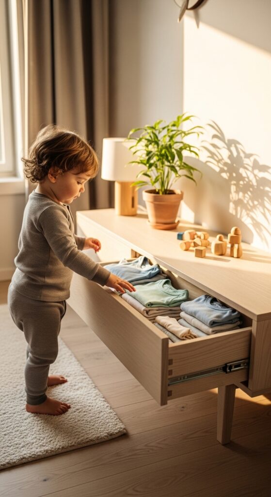 The “Yes” Drawer (Low Dresser Drawer)
