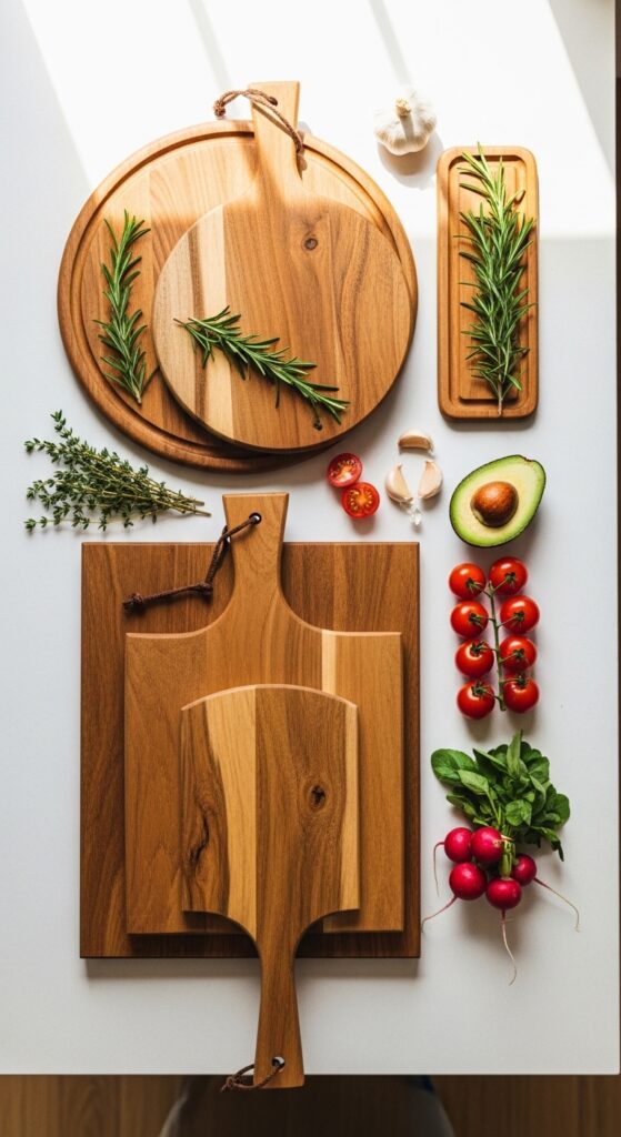 Natural Wood Cutting Board Collection