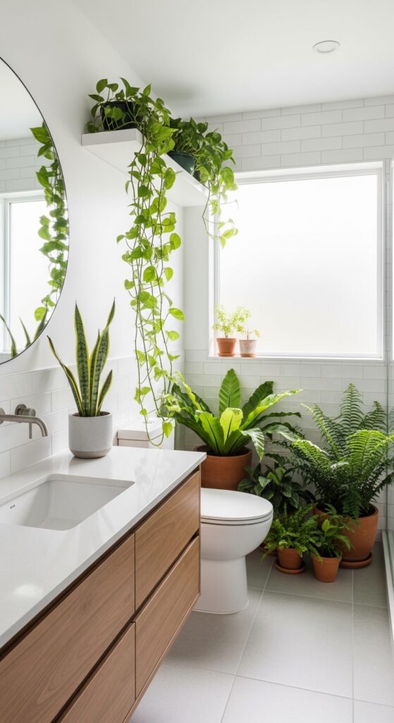 16. Greenery That Thrives in Humidity