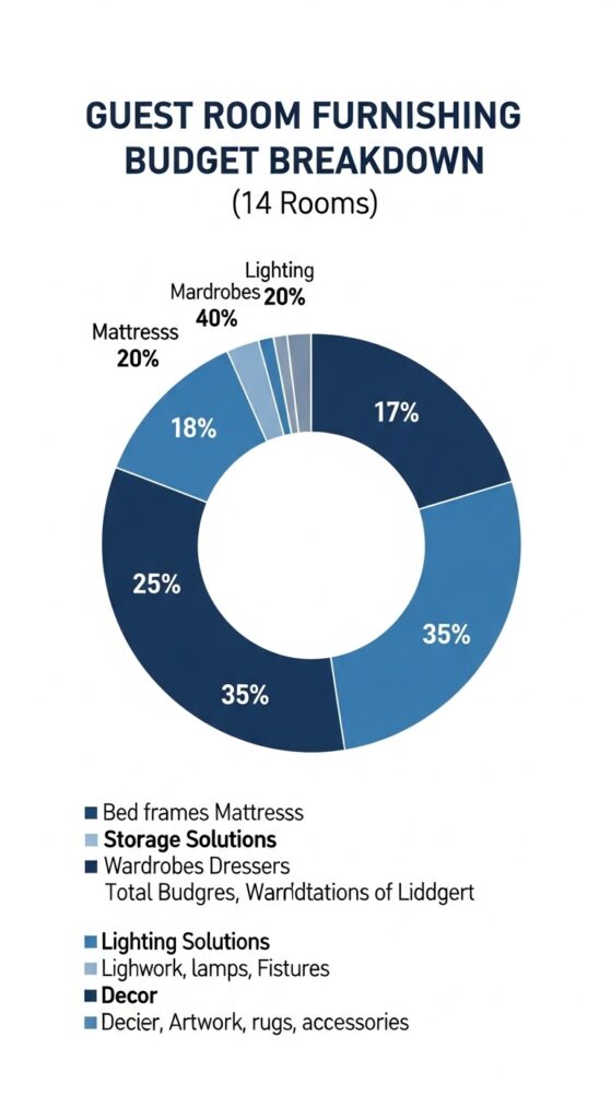 Budget Breakdown – What a Quality 14 guest room Actually Costs