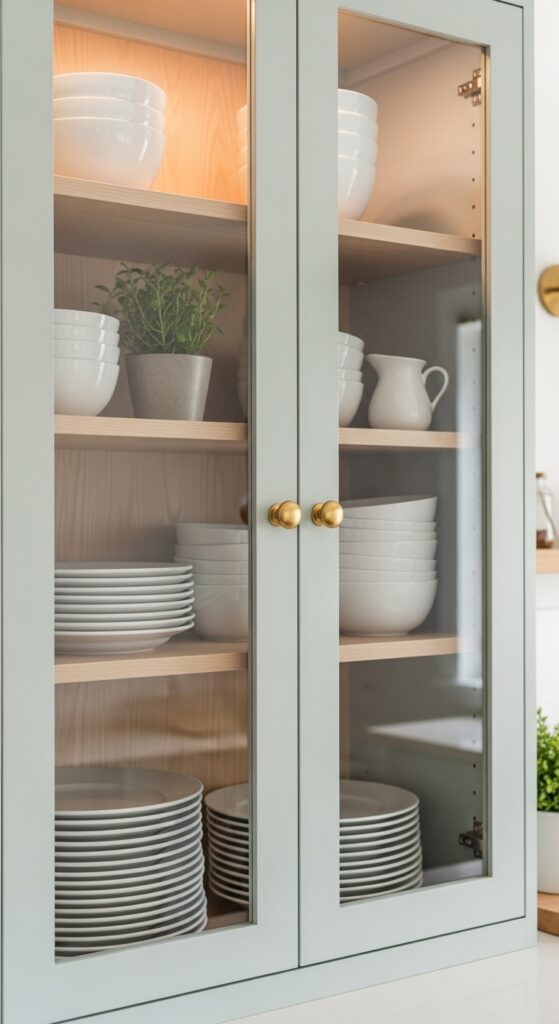  Glass-Front Cabinet Doors