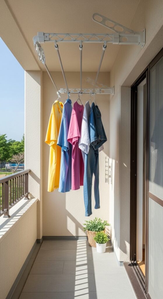 Install a Retractable Clothesline