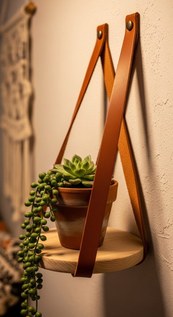 The Leather Strap Hanger