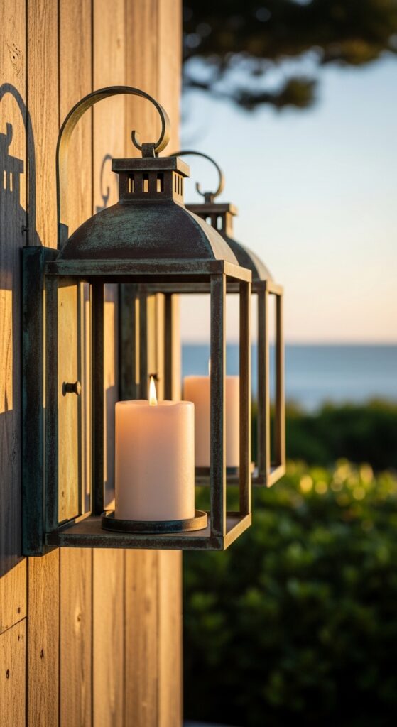  Weatherproof Bronze Lanterns