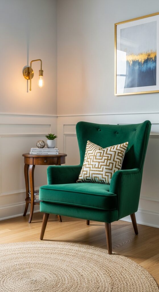 A Statement Chair In The Corner