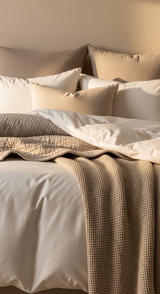  Layer a Quilt Under a Duvet