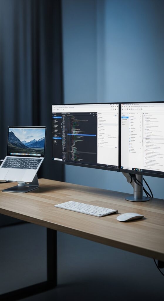  Upgrade to a Monitor Arm (Dual or Single)
