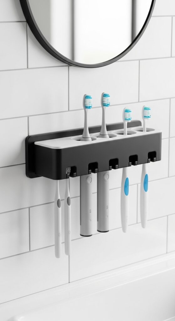 The Toothbrush Wall Holder