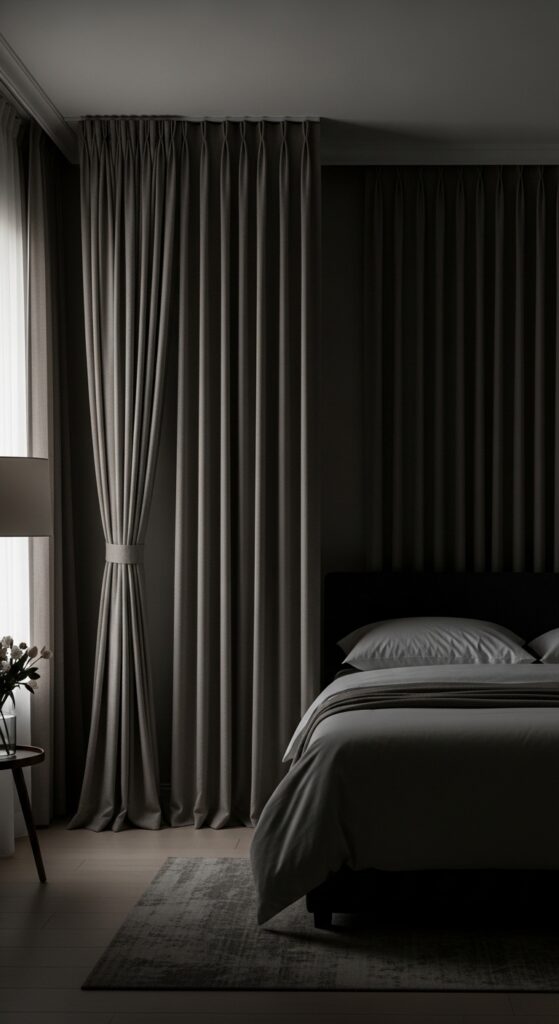  Use Blackout Curtains (Not Blinds)