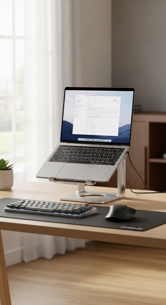 Use a Laptop Stand for Better Screen Height