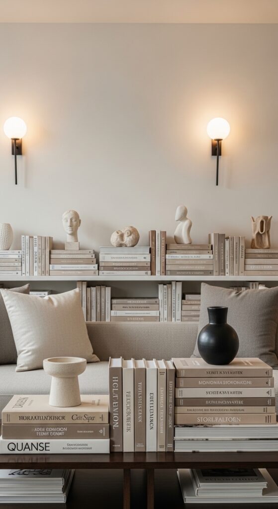 23. Use Books as Decor (Not Just for Reading)