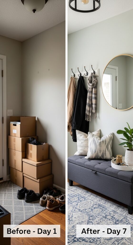 Your Step-by-Step 7-Day Entryway Makeover Plan
