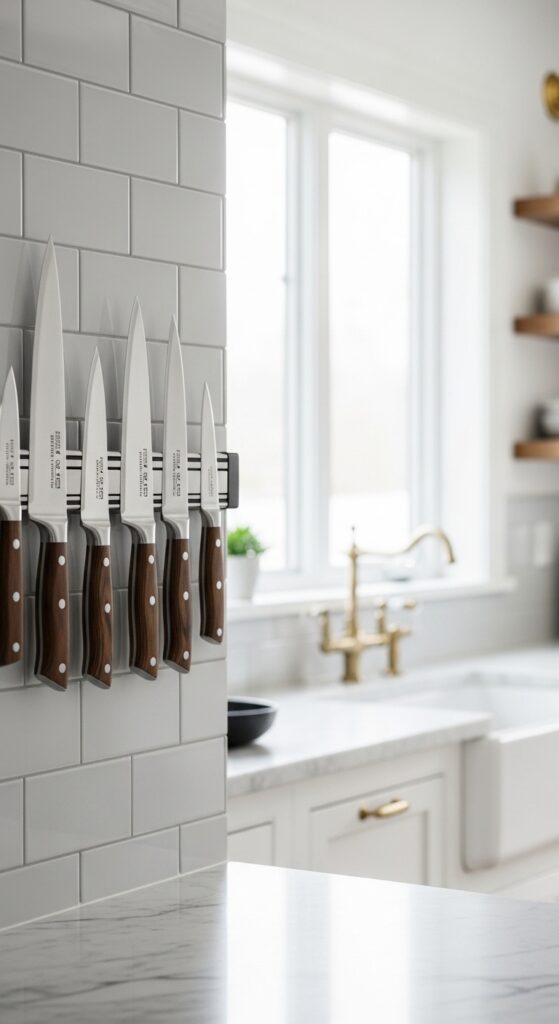 Magnetic Knife Strips (But Make It Art)