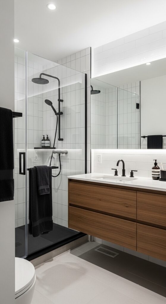 4. Matte Black Fixtures: The New Chrome