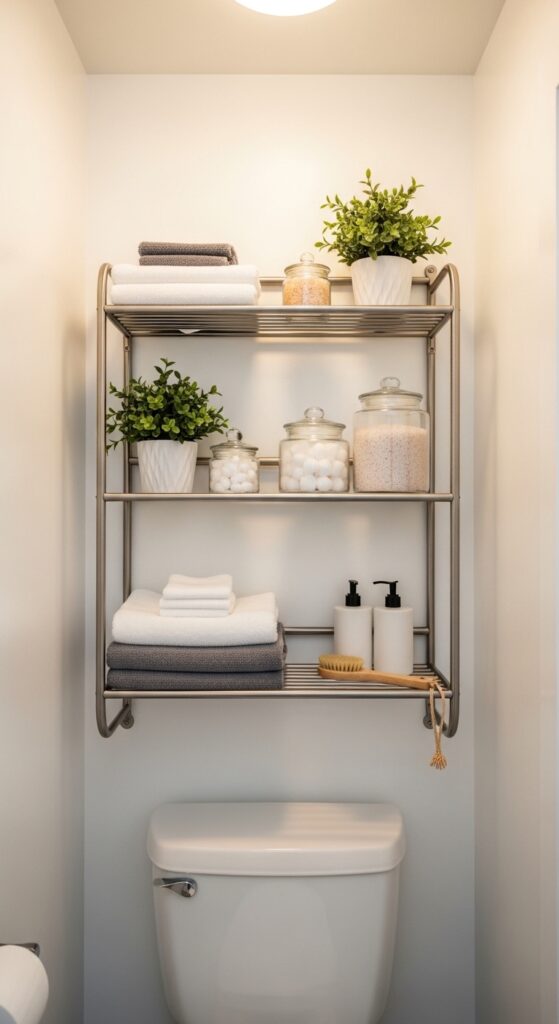 The Over-the-Toilet Shelf Wizard
