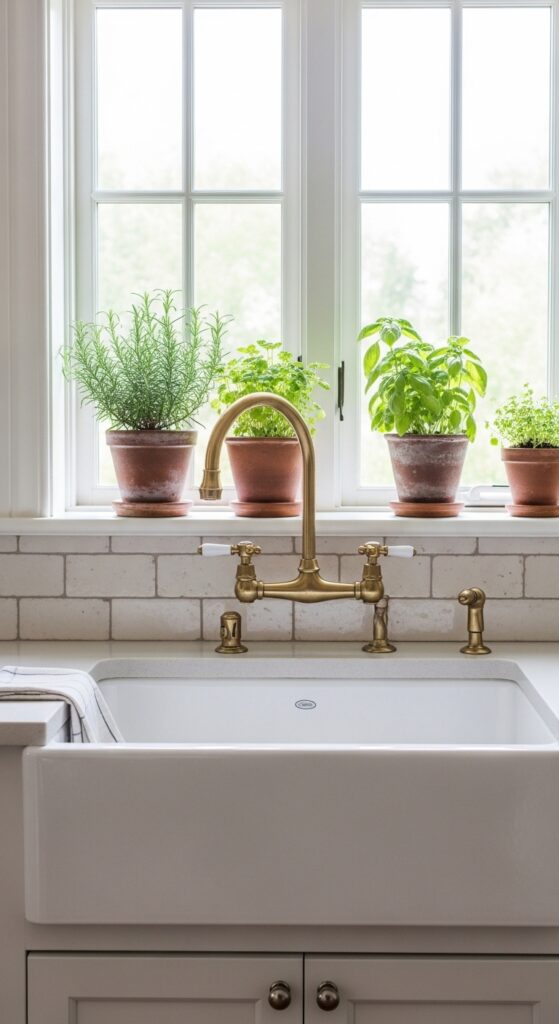 Vintage-Style Faucet with a Sprayer