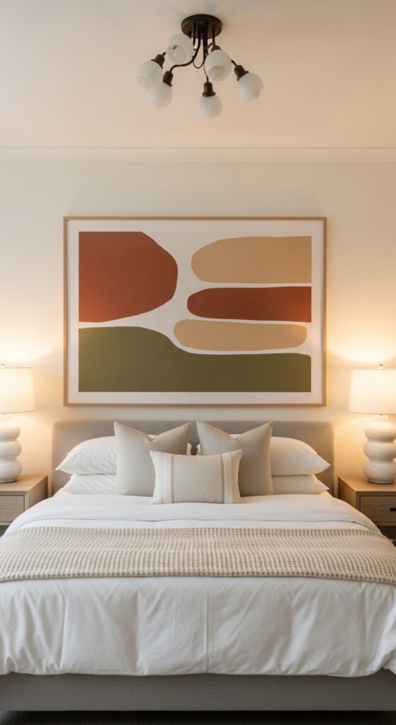  Use Large Wall Art to Fill Empty Space