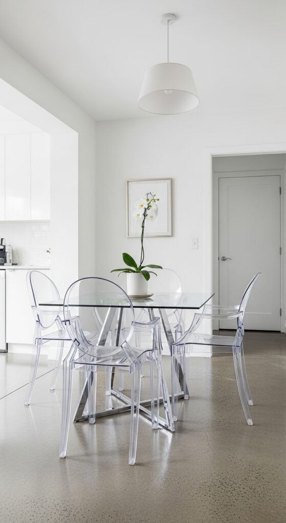  Transparent Furniture (Acrylic & Glass)
