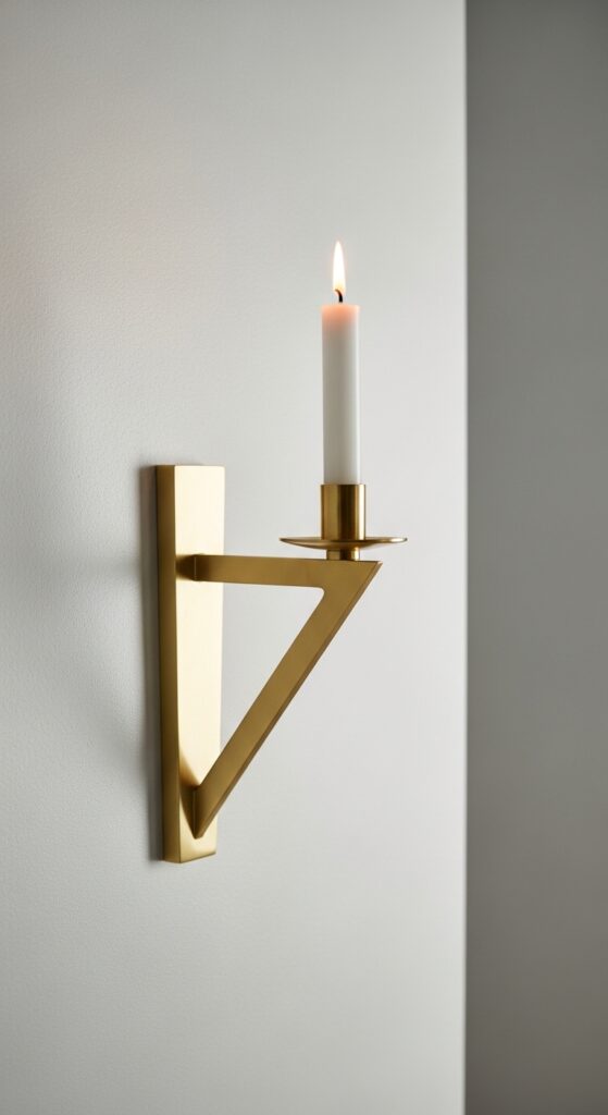 Geometric Brass Triangles