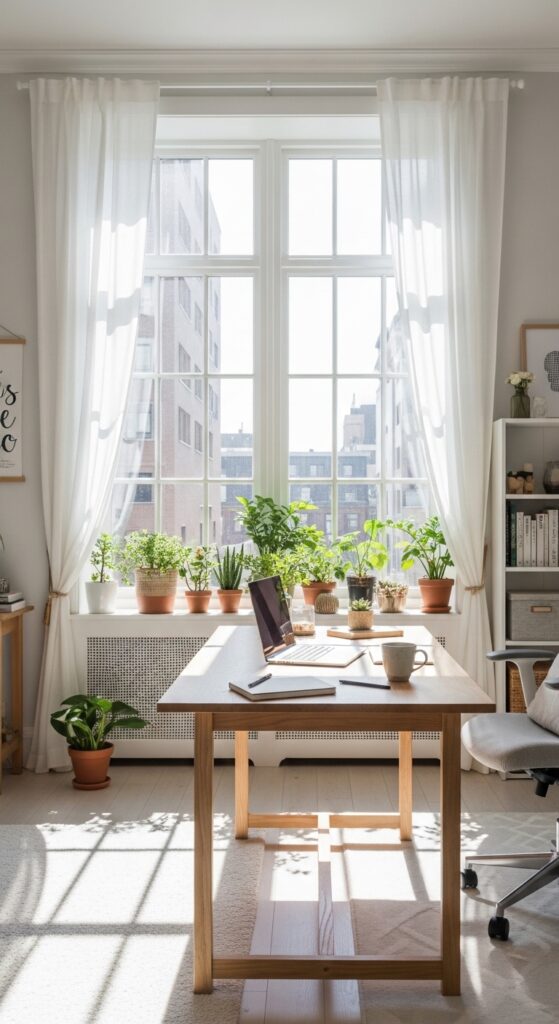 Maximize Natural Lighting First