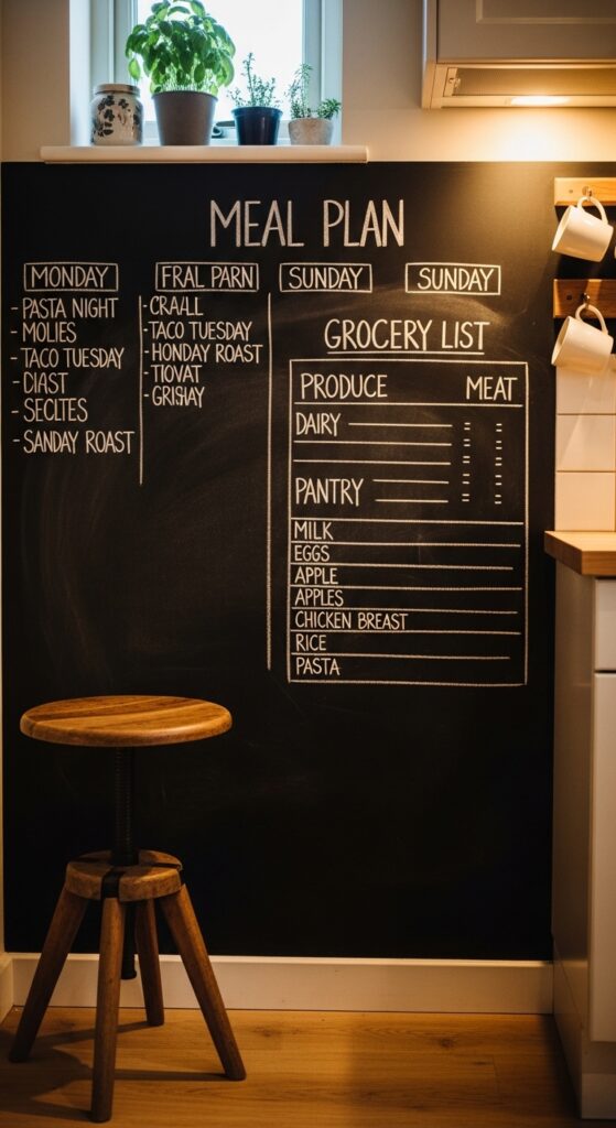 Â Chalkboard or Whiteboard Wall