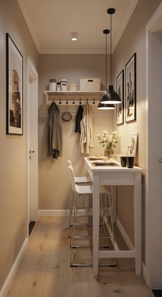  The Narrow Console for Storage