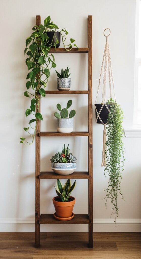 The Ladder Leaning Shelf
