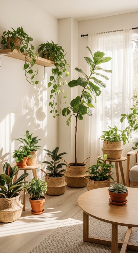 Greenery – Living Room Makeover Ideas That Breathe