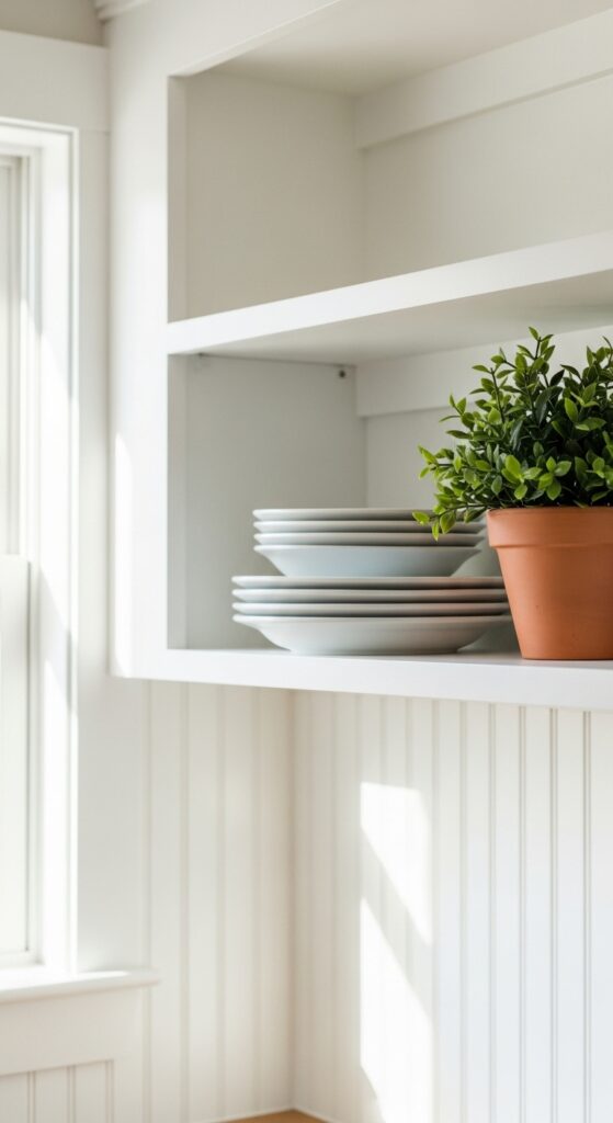  Beadboard Backsplash