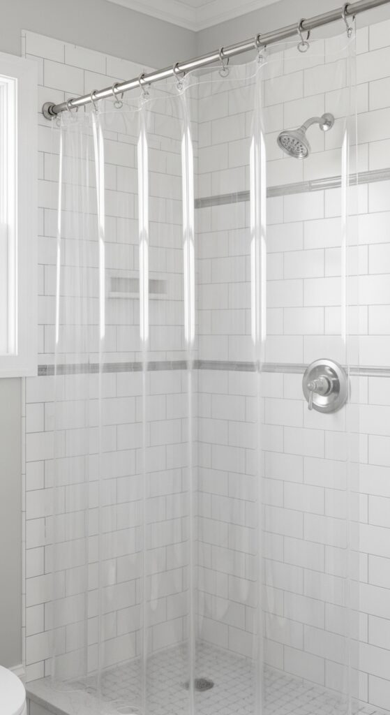  The Clear Shower Curtain Illusion