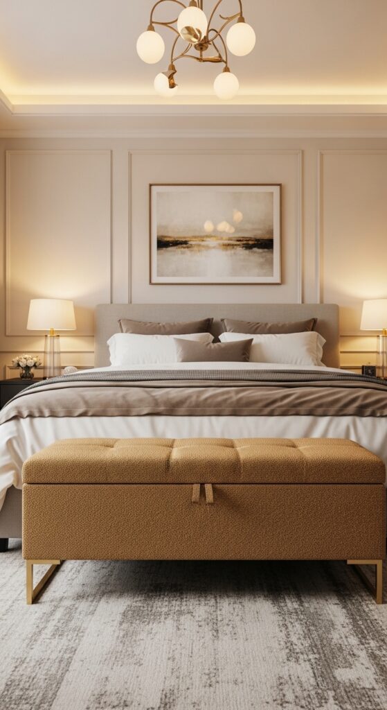 : Add a Bench at the Foot of the Bed