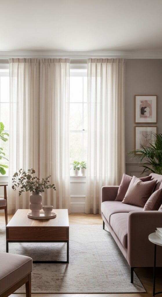 9. Curtains Aren’t Just for Privacy