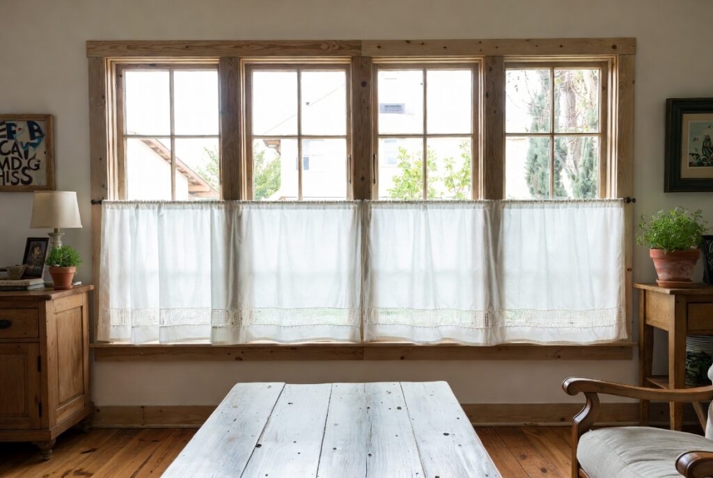Café Curtains for Casual Charm