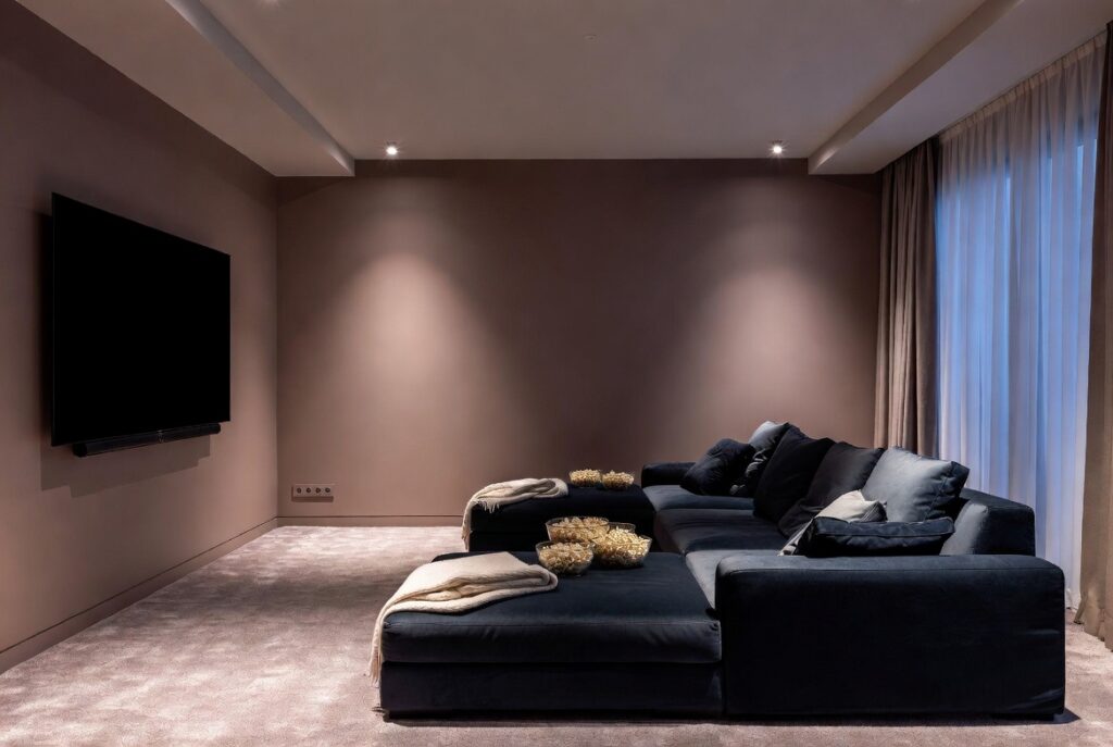 The U-Shaped Sectional for Movie Nights and Large Families