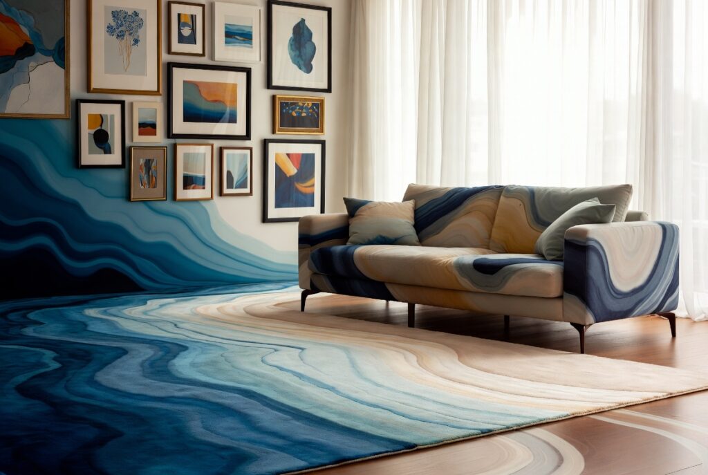 The Ombre or Gradient Rug (Modern Art for Your Floor)