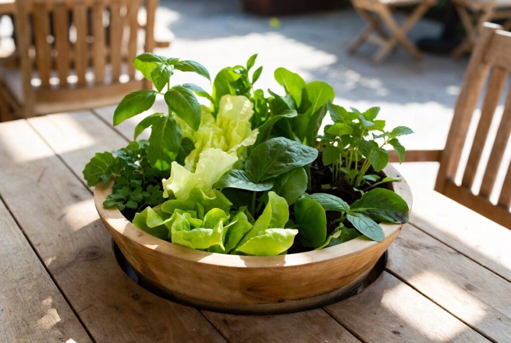 The "Salad Bowl" Patio Table
