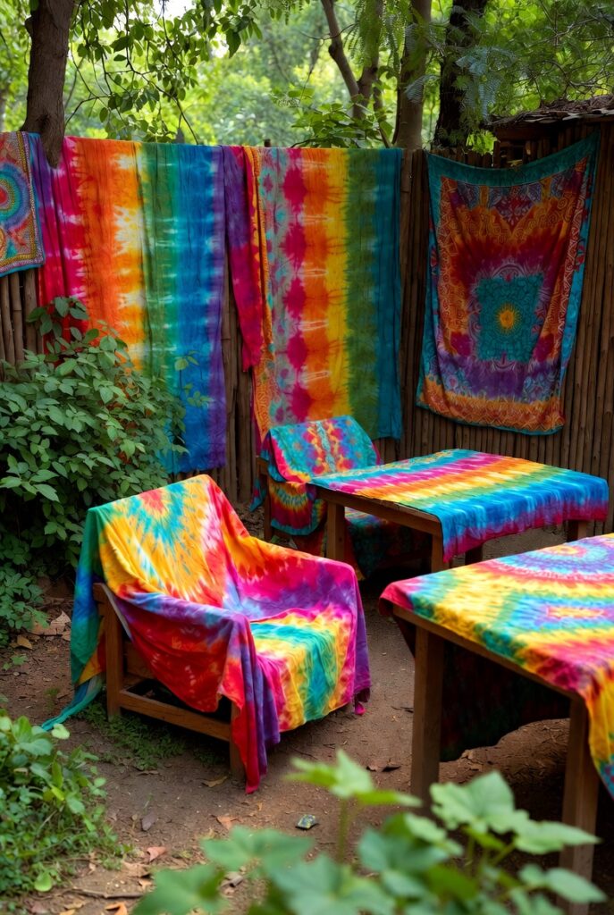 Use Tie-Dye Textiles Everywhere