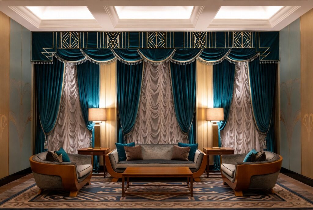 The Dramatic Curtains and Valance
