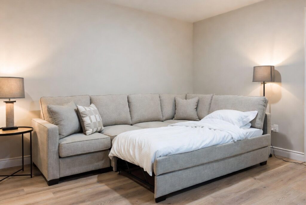 The Sleeper Sectional for Guest-Ready Homes