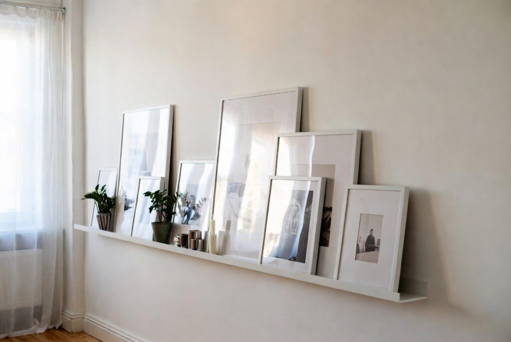 The Minimalist Single Row (Ledge Shelf)