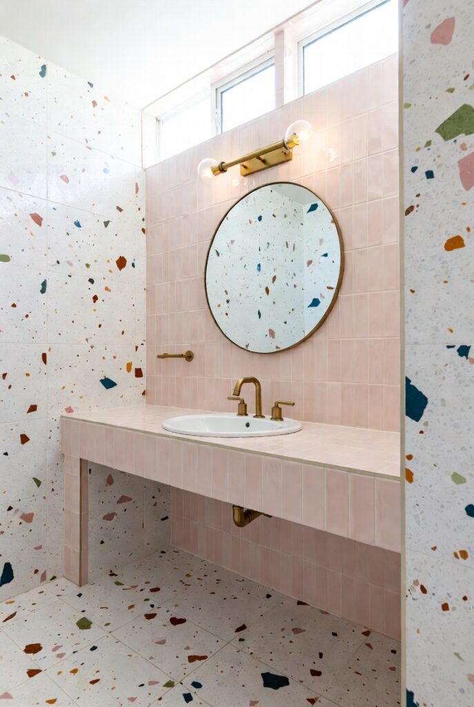 Terrazzo Tiles: The Speckled Comeback Kid