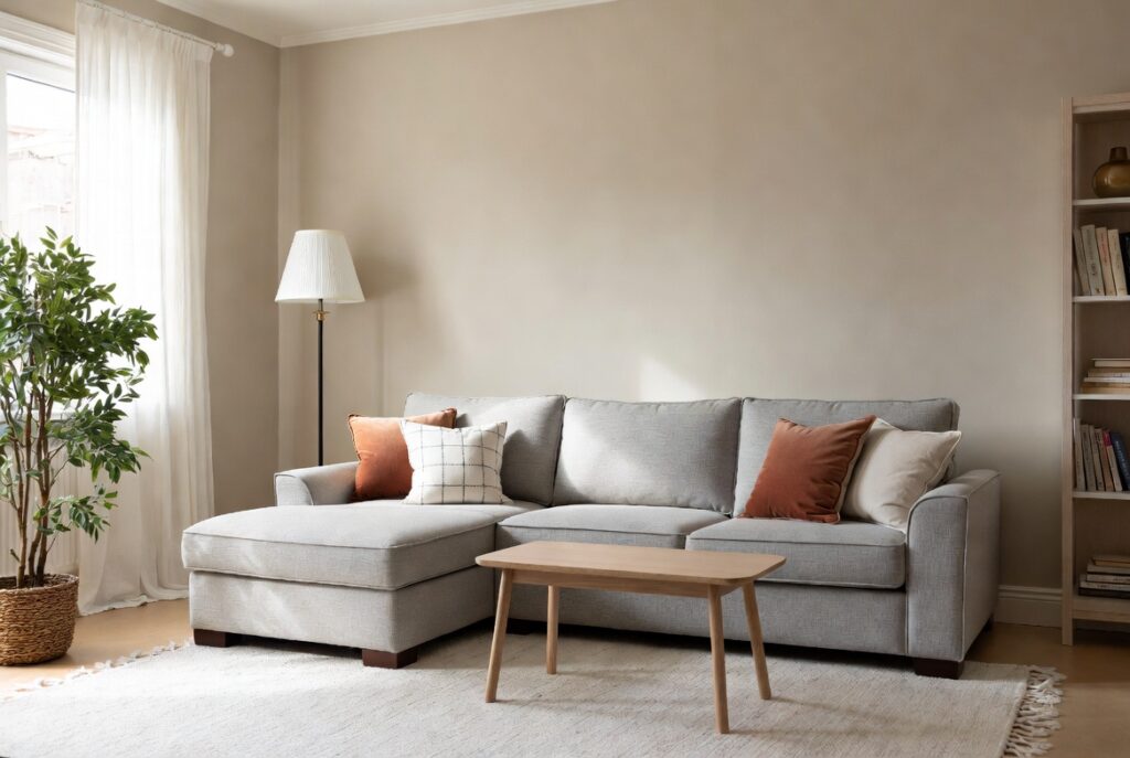 The Classic L-Shaped Sectional for Small Living Rooms