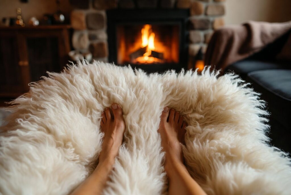The High-Pile Shag Rug (Ultimate Softness)