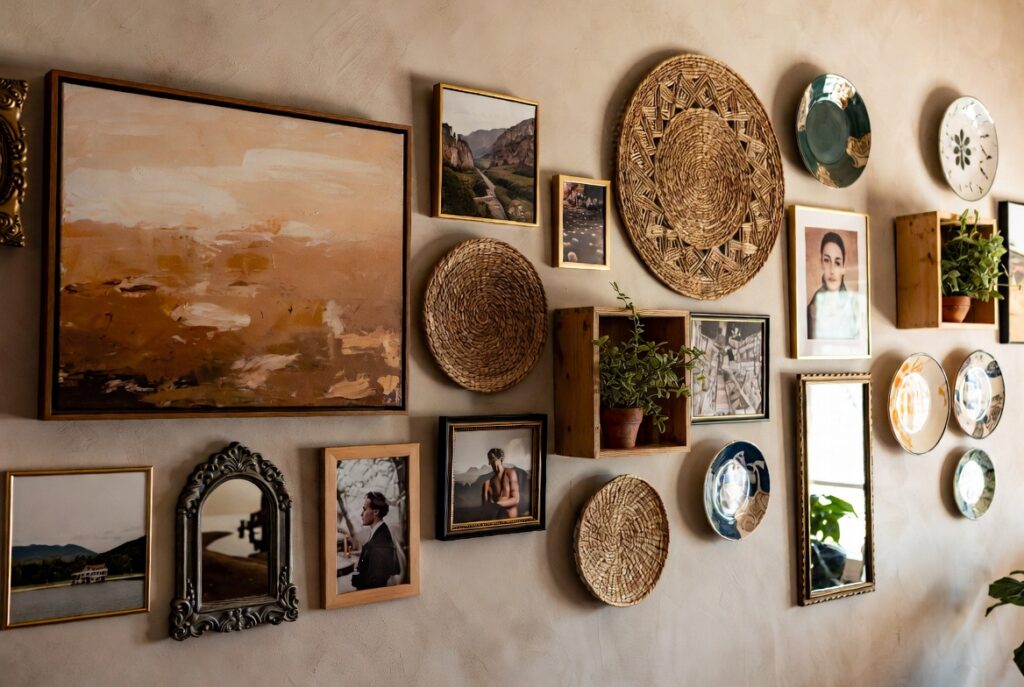 The Eclectic "Scavenger" Wall