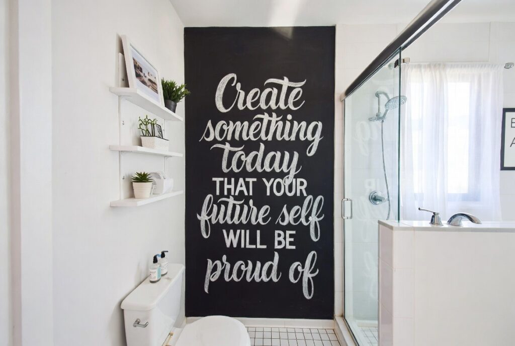 Chalkboard Paint Section